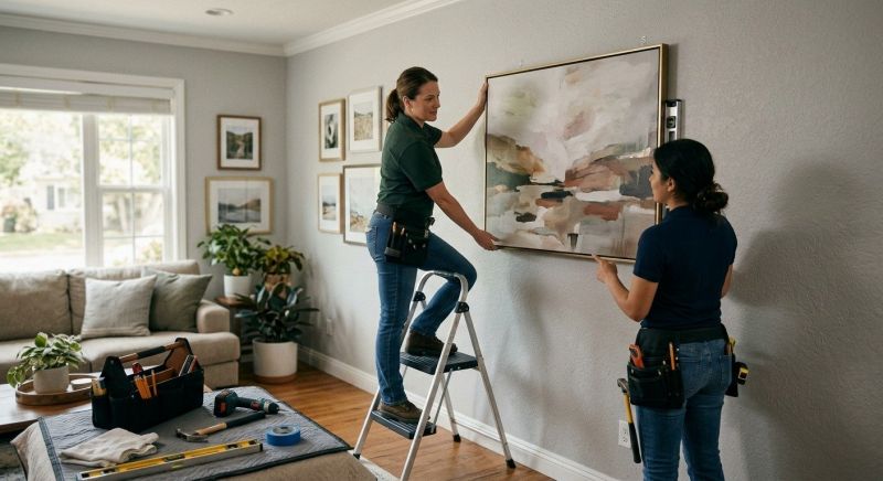 Picture Hanging Service in Kansas City, KS